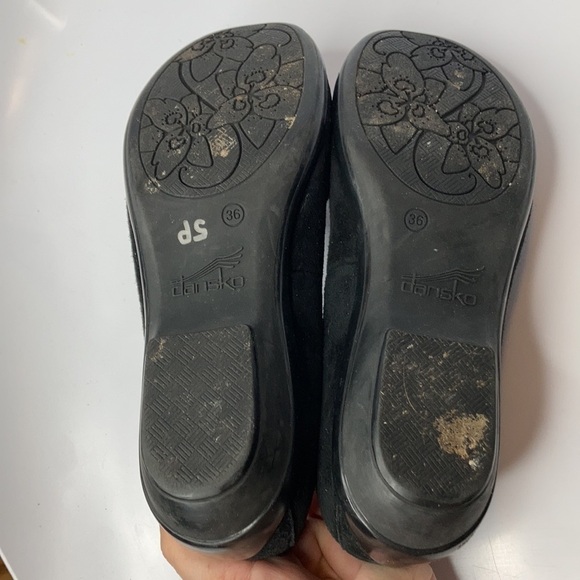 Dansko Olena work suede slip on shoes size 36 5.5 6 - Picture 8 of 10